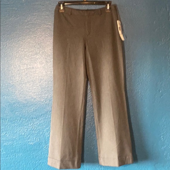 Nine West Cyndi Grey Pants Stretch Size 2P NWT - Picture 2 of 7